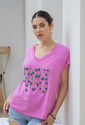 Garde-robe - T-shirt - Fushia