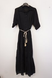 Garde-robe - Lang kleed - Zwart