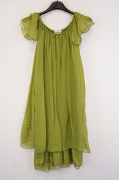 Garde-robe - Kort Kleedje - Olijf-groen