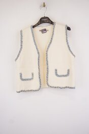 Garde-robe - Gilet - Ecru