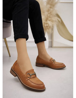 Garde-robe - Loafers - Camel