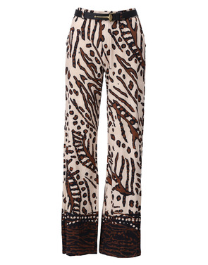 K-design - Lange Broek - Bruin-ecru