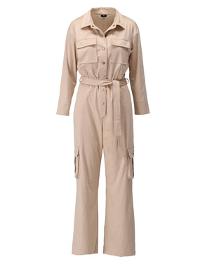 K-design - Jumpsuit - Beige