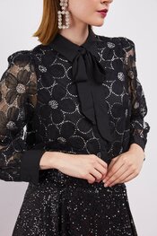 Garde-robe - Blouse - Zwart