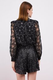 Garde-robe - Blouse - Zwart