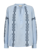 Free/quent - Blouse - Blauw