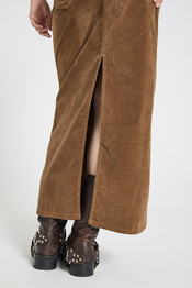 Free/quent - Halflange Rok - Camel