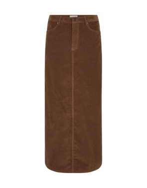 Free/quent - Halflange Rok - Camel