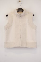 Senso - body warmer - Ecru