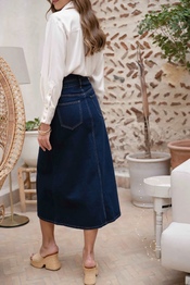 Garde-robe - Lange Rok - Jeans