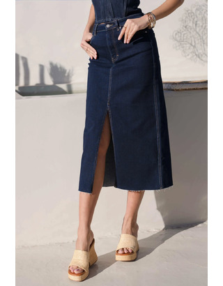 Garde-robe - Lange Rok - Jeans