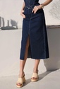 Garde-robe - Lange Rok - Jeans