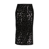 Amelie &amp; Amelie - Halflange Rok - Zwart