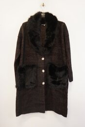 Garde-robe - Gilet - Zwart-bruin