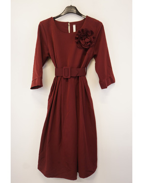 Garde-robe - Lang kleed - Bordeaux