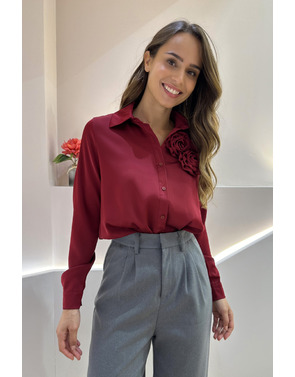 Garde-robe - Blouse - Bordeaux