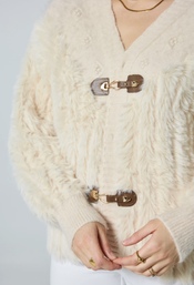 Garde-robe - Gilet - Ecru