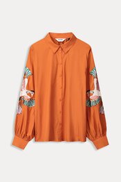 Pom Amsterdam - Blouse - Oranje