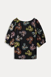 Pom Amsterdam - Blouse - Zwart