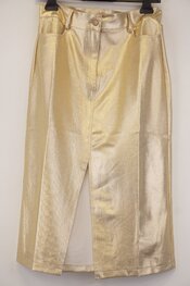 Garde-robe - Halflange Rok - Goud